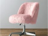 Furry Desk Chair Cover Pink Fuzzy Chair Terva Co