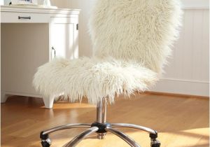 Furry Office Chair Cover Furry Desk Chair Pottery Barn Hack