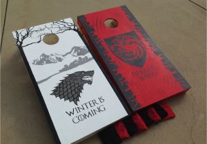 Game Of Thrones Cornhole Game Of Thrones Custom Painted Cornhole Boards W Bags