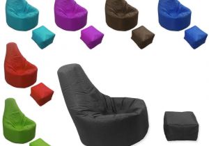 Gaming Bean Bag Chairs for Adults Large Bean Bag Footstool Gamer Beanbag Adult Outdoor