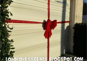 Garage Door Christmas Wrap Lolo Loves Scents Wickless Wednesday Our Christmas