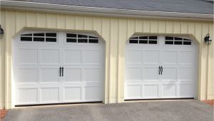 Garage Door Repair St Charles Mo Haas Model 660 Steel Carriage House Style Garage Doors In White with