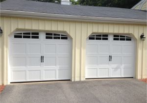 Garage Door Repair St Charles Mo Haas Model 660 Steel Carriage House Style Garage Doors In White with