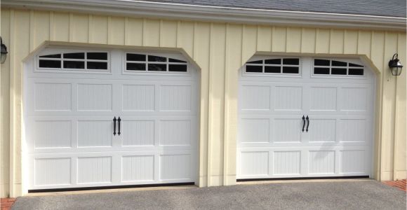 Garage Door Repair St Charles Mo Haas Model 660 Steel Carriage House Style Garage Doors In White with