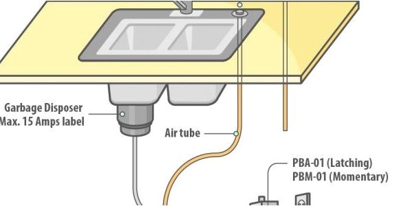 Garbage Disposal Air Switch Pros and Cons Air Switch