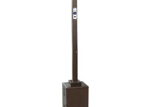 Garden Treasures Living Outdoor Patio Heater Replacement Parts Shop Garden Treasures 38 000 Btu Hammered Bronze Steel