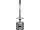Garden Treasures Patio Heater Manual Hiland Bronze Silver or Stainless Steel Table Tall