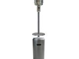 Garden Treasures Patio Heater Repair Shop Garden Treasures 41 000 Btu Hammered Silver Steel