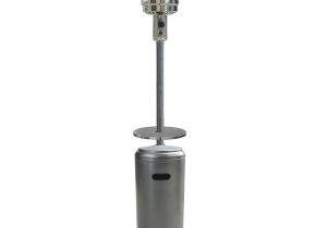 Garden Treasures Patio Heater Repair Shop Garden Treasures 41 000 Btu Hammered Silver Steel