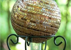 Gazing Ball Stands Hobby Lobby Gazing Ball Chameleon Crackled Glass solar Gazing Ball On