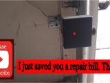 Genie Pro Garage Door Opener Red Light Blinking Genie Garage Door Opener Not Closing Easy Fix Youtube