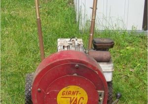 Giant Vac Leaf Blower Giant Vac Leaf Blower Briggs Stratton Model 52 Works