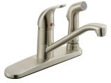 Glacier Bay Faucets Website 3000 Series Kitchen Faucet with Side Spray Brushed