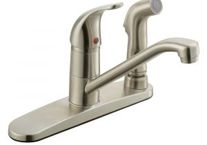 Glacier Bay Faucets Website 3000 Series Kitchen Faucet with Side Spray Brushed