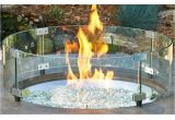 Glass Windscreen for Fire Pit 25 Glass Windshield Vita Vino Wine Barrel Fire Pits