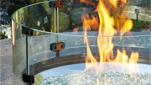 Glass Windscreen for Fire Pit Glass Windscreen for Fire Pit Fire Pit Windshields