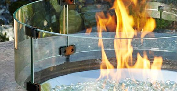 Glass Windscreen for Fire Pit Glass Windscreen for Fire Pit Fire Pit Windshields