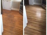 Glitsa Wood Flour Cement before and after Floor Refinishing Looks Amazing Floor