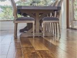 Glitsa Wood Flour Cement Custom Hand Scraped Hickory Floor In Cupertino Hickory Wide Plank