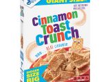 Gluten Free Cookie Delivery College Station Cinnamon toast Crunch Breakfast Cereal Giant Size 27 Oz Box