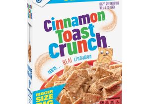 Gluten Free Cookie Delivery College Station Cinnamon toast Crunch Breakfast Cereal Giant Size 27 Oz Box