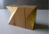Gold Cube for Sale Cheap Gold Cube Stools or Side Tables by Damien Hamon for