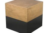 Gold Cube for Sale Used Shop Ls Dimond Home Black and Gold Draper Cube Table
