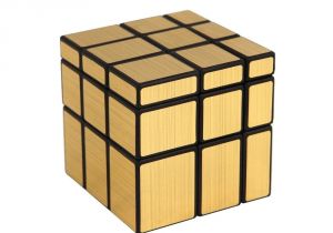 Gold Mirror Cube for Sale Shengshou Mirror Cube Gold 3×3 Puzzle Magic Speed Cube