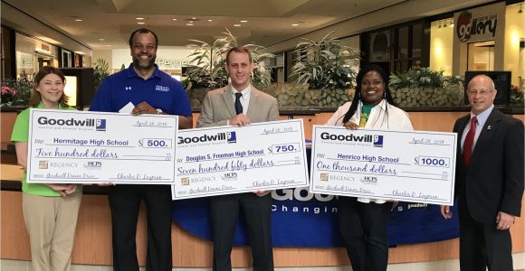 Goodwill Electronics Recycling Richmond Va Henrico Schools Smash Record Donate 8 700 Denim Items to Goodwill