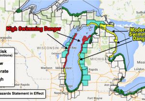 Google Maps Grand Rapids Minnesota 7 Foot Waves Hazardous Swimming Expected On some Great Lakes