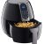 Gowise Usa 5.8 Qt. 8-in-1 Black Electric Air Fryer Gowise Usa Gw22638 8 In 1 Electric Air Fryer 2 0 Air