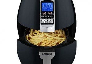 Gowise Usa 5.8 Qt. 8-in-1 Black Electric Air Fryer top 10 Air Fryer Reviews Comparison 2018 Read before