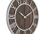 Grandfather Clock Won T Chime or Strike Amazon Com Oldtown Farmhouse Metal solid Wood Noiseless Wall