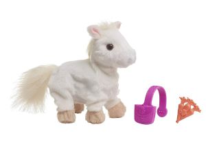 Guinea Pig soft toy Amazon Amazon Com Furreal Friends Snuggimals White Pony Plush toys Games