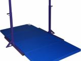 Gymnastics Bar with Mat Gymnastics Mini High Bar and 2 39 Thick Folding Mat without