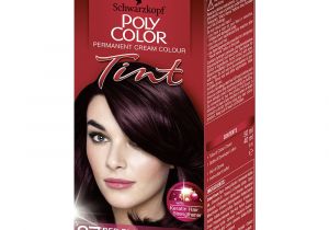 Hair Color Tube Storage Ideas Schwarzkopf Poly Color Tint Red Black 87 Wilko