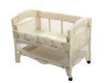 Half Baby Crib attached to Bed Amazon Com Arm S Reach Euro Mini Arc Co Sleeper Bedside Bassinet