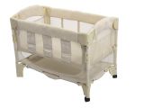 Half Baby Crib attached to Bed Amazon Com Arm S Reach Euro Mini Arc Co Sleeper Bedside Bassinet