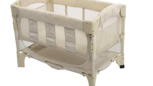 Half Baby Crib attached to Bed Amazon Com Arm S Reach Euro Mini Arc Co Sleeper Bedside Bassinet