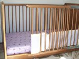 Half Baby Crib attached to Bed Crib Modification for Accessibility 26 Steps with Pictures