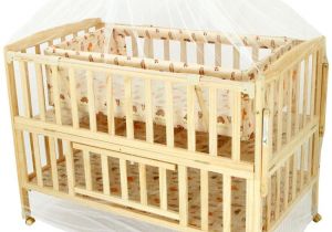 Half Baby Crib attached to Bed Happy Dino Beige Bassinet Buy Happy Dino Beige Bassinet Online at