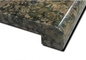 Half Bullnose Edge Granite Pictures Giallo ornamental Granite Countertop