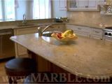 Half Bullnose Granite Edge Kashmir Gold Granite Kitchen Countertops by Marble Com Youtube