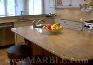 Half Bullnose Granite Edge Kashmir Gold Granite Kitchen Countertops by Marble Com Youtube