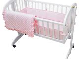 Half Crib that attaches to Bed Buy American Baby Company Cotton 3 Piece Cradle Bedding Set Pink