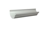 Half Round Vs K Style Gutters Spectra Metals 6 In X 10 Ft Half Round Colonial Gray Aluminum