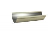 Half Round Vs K Style Gutters Spectra Metals 6 In X 10 Ft Half Round Cream Aluminum Gutter