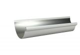 Half Round Vs K Style Gutters Spectra Metals 6 In X 10 Ft Half Round Low Gloss White Aluminum