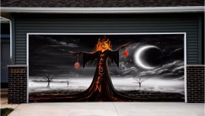 Halloween Garage Door Covers Garage Door Covers Halloween Decor Outdoor House