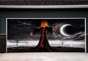 Halloween Garage Door Covers Garage Door Covers Halloween Decor Outdoor House